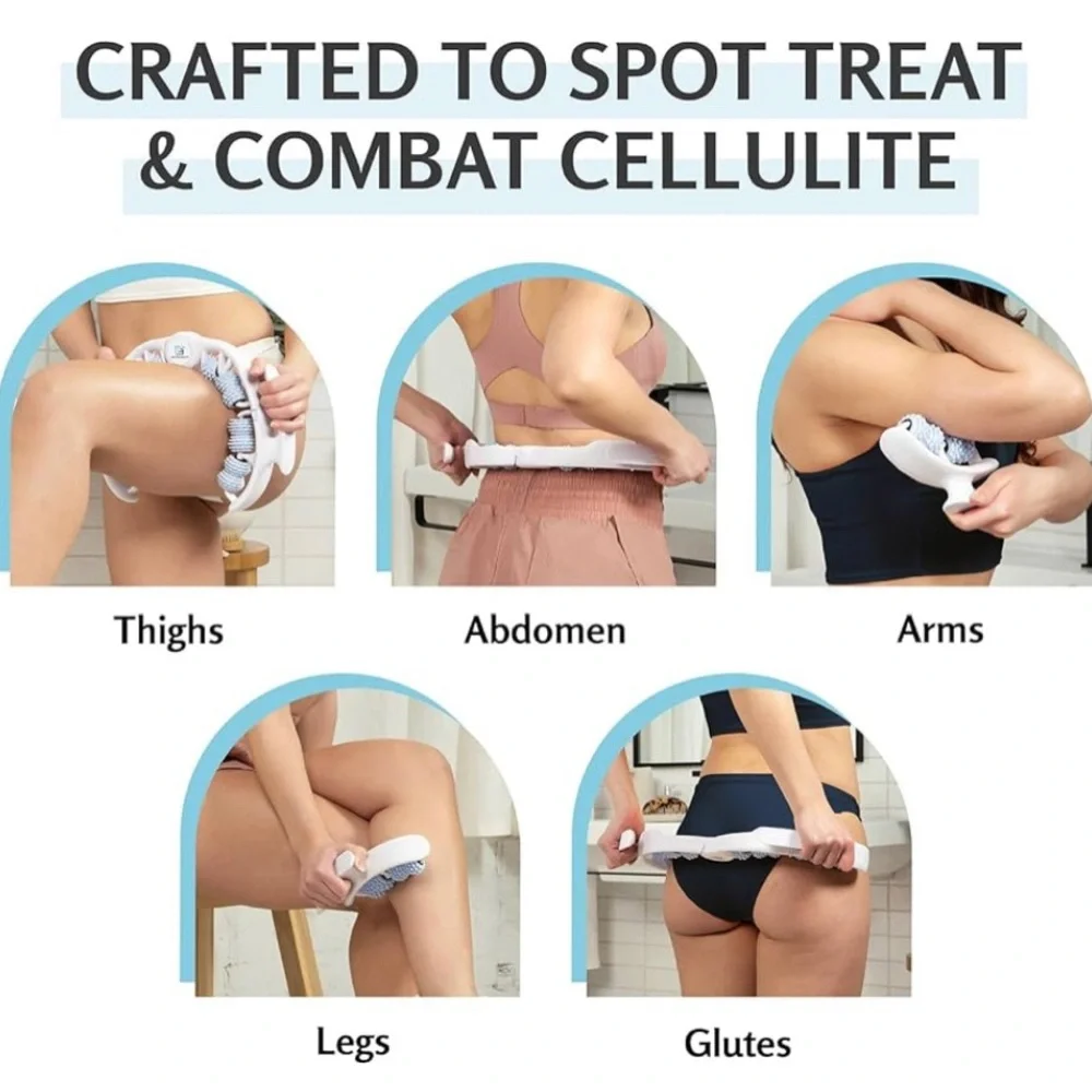 🌸NEW M3 Naturals Anti Cellulite Roller & Lymphatic Drainage Massager. - Picture 2 of 6